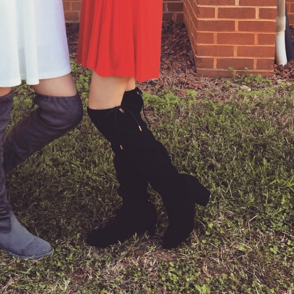 Over the knee boots